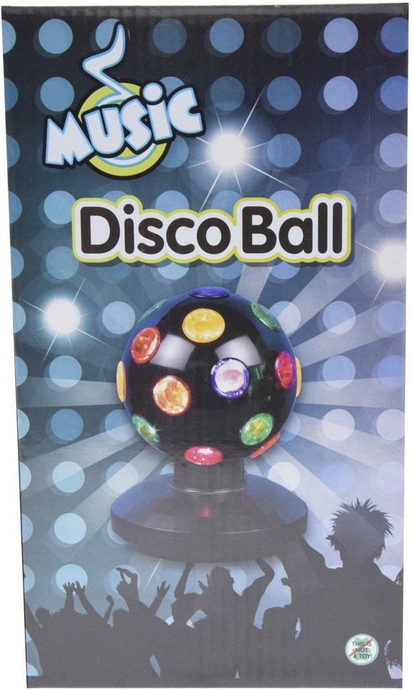 MUSIC Disco Ball Black Ø10cm
