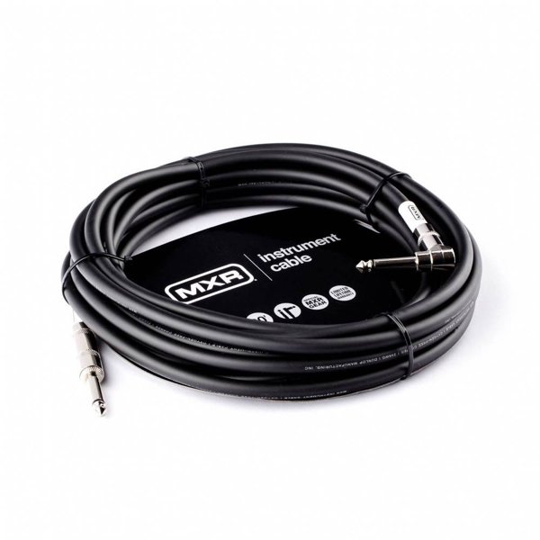 Καλώδιο οργάνου MXR Standard με γωνιακό σύνδεσμο 6 μ, μαύρο