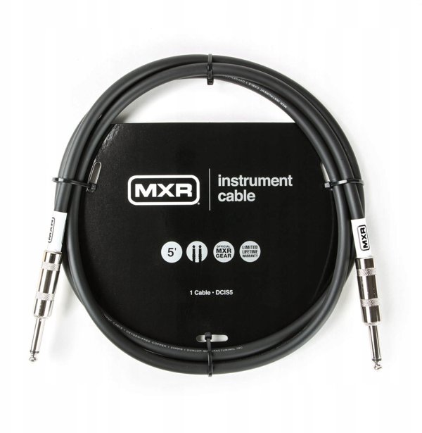 Καλώδιο οργάνου MXR Standard 1.5 m, μαύρο