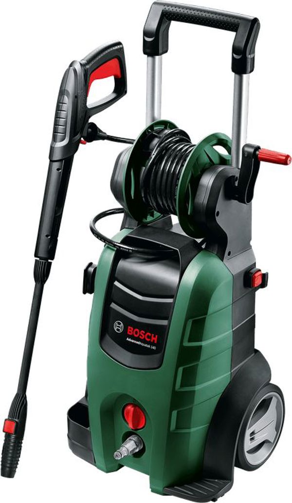 Bosch Advanced Aquatak 140 Πλυστικό Μηχάνημα Υψηλής Πίεσης 2100W, 140 bar με Καρούλι Εύκαμπτου Σωλήνα