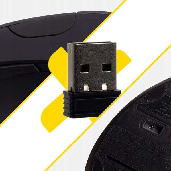 Ασύρματο ποντίκι - κάθετο Izoxis 26628