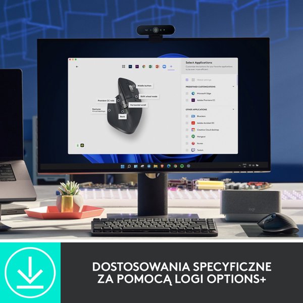 Ποντίκι Logitech MX Master 3S Performance Graphite (910-006559)