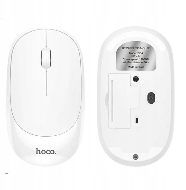 Ασύρματο ποντίκι Hoco 2,4G DI04 λευκό