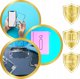 MyScreen Protector Xiaomi 14T/ 14T Pro - Tempered glass for slightly curved screens DIAMOND GLASS LITE edge FULL GLUE