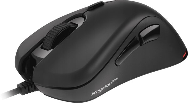 Genesis Krypton 200 Gaming Mouse, Οπτικός Αισθητήρας 6400DPI, RGB Φωτισμός, Μαύρο