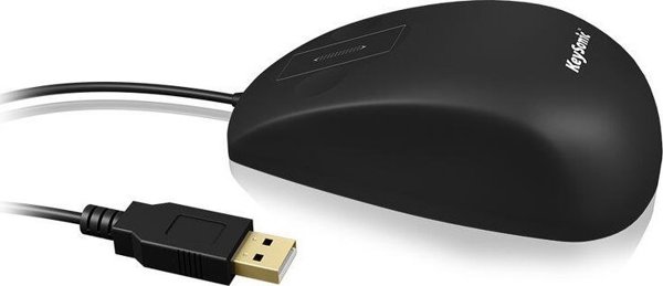 Icy Box Raidsonic KSM-5030M-B Ενσύρματο Οπτικό Ποντίκι USB, 1000 DPI, Μαύρο