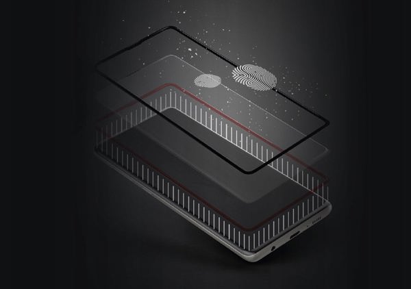 MyScreen Protector Realme Narzo 70 Turbo - Tempered glass for slightly curved screens DIAMOND GLASS LITE edge FULL GLUE