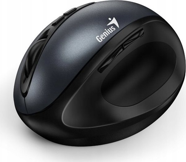 Ποντίκι Genius GENIUS ποντίκι Ergo 8300S Iron Grey/ κάθετο/ 1600 dpi/ ασύρματο/ 7 κουμπιά/ αθόρυβο/ μεταλλικό γκρι
