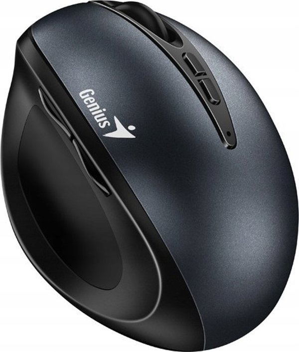Ποντίκι Genius GENIUS ποντίκι Ergo 8300S Iron Grey/ κάθετο/ 1600 dpi/ ασύρματο/ 7 κουμπιά/ αθόρυβο/ μεταλλικό γκρι