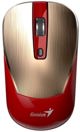 Genius NX-7125 Ασύρματο Οπτικό Ποντίκι 1200 DPI, Κόκκινο-Χρυσό