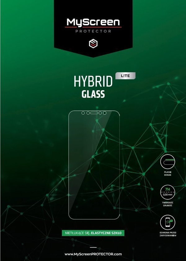 Προστατευτικό οθόνης MyScreen Υβριδικό γυαλί MyScreen HYBRID GLASS LITE 6" EA KIT