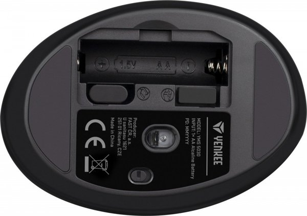 Mysz Yenkee Mysz ergonomiczna pionowa YMS 50350 ERGO USB A , USB C