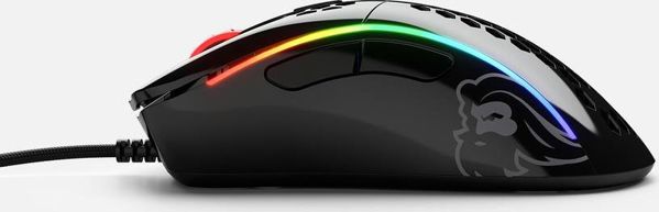 Glorious Model D Gaming Ποντίκι, Ελαφρύ με Κέλυφος Κηρήθρας, Μαύρο (GLO-MS-DM-GB)