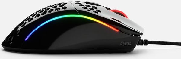Glorious Model D Gaming Ποντίκι, Ελαφρύ με Κέλυφος Κηρήθρας, Μαύρο (GLO-MS-DM-GB)