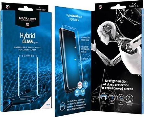 Προστατευτικό MyScreen Σκζλό υβριδικό SAMSUNG GALAXY S20 FE για ολόκληρη την οθόνη MyScreen Diamond Hybrid Glass Edge 3D