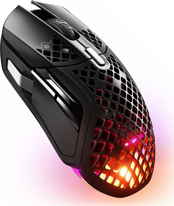 SteelSeries Aerox 5 Wireless Gaming Mouse, 74g, 9 Προγραμματιζόμενα Κουμπιά, RGB