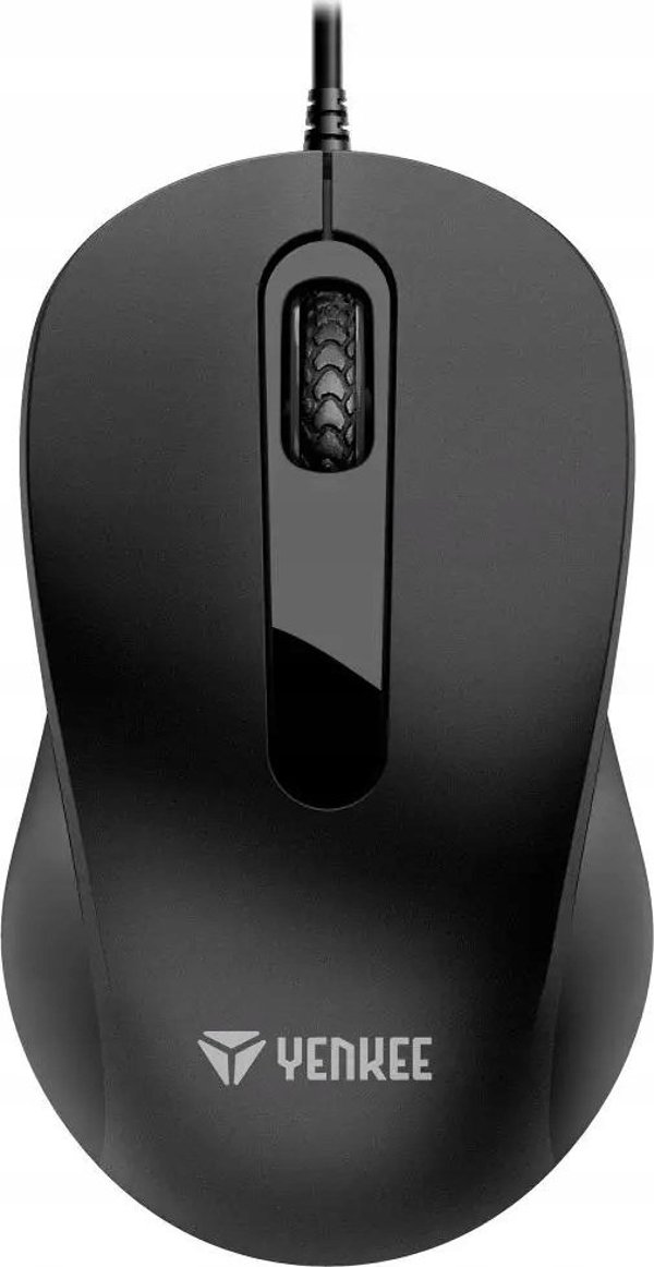 Mysz Yenkee Mysz przewodowa USB symetryczna 3 przyciski optyczna 1000DPI