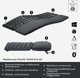 Ποντίκι Logitech Lift Graphite (910-006473) + Ergo K860 (920-010108)