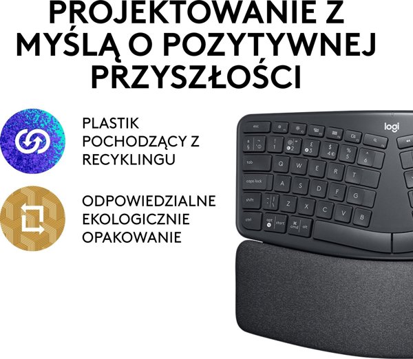 Ποντίκι Logitech Lift Graphite (910-006473) + Ergo K860 (920-010108)