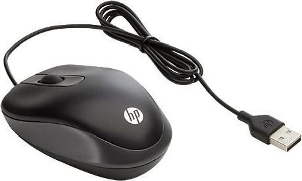 HP Travel Mouse G1K28AA#ABB Ενσύρματο Ποντίκι USB 1000 DPI Εργονομικός Σχεδιασμός