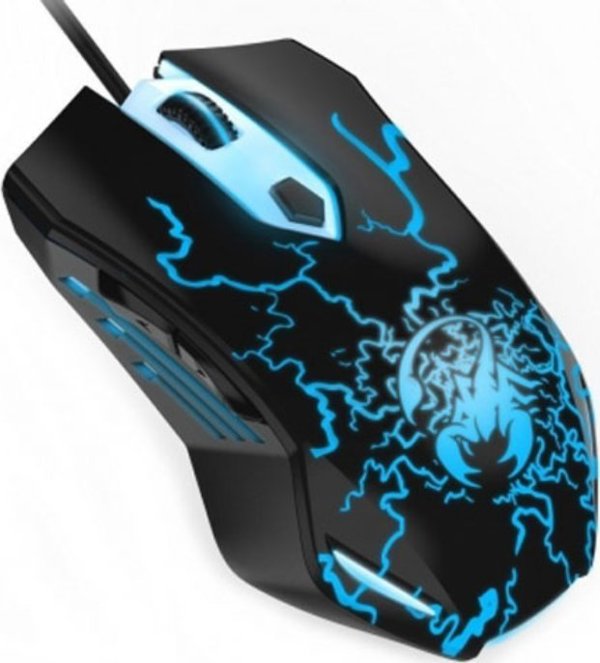 Genius Scorpion Spear Gaming Ποντίκι με LED Φωτισμό 7 Χρωμάτων και Ρυθμιζόμενο DPI