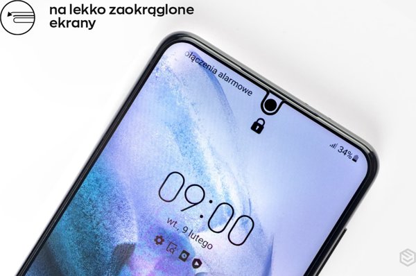Προστατευτικό MyScreen Protector MyScreen Protector - Σκληρυμένο γυαλί για ελαφρώς στρογγυλεμένες οθόνες DIAMOND GLASS LITE edge FULL GLUE για Realme 12+
