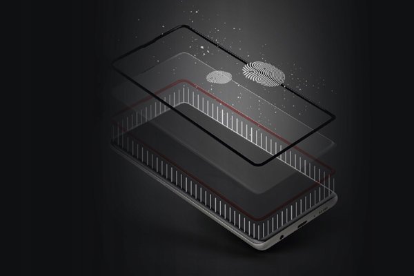MyScreen Protector OnePlus 8T/ 8T+ 5G/9R - Γυαλί ασφαλείας για ελαφρώς καμπυλωτές οθόνες DIAMOND GLASS LITE edge FULL GLUE
