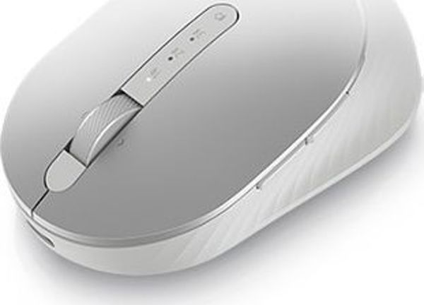 Dell MS7421W Ασύρματο Ποντίκι με 5 Προγραμματιζόμενα Κουμπιά, Ασημί