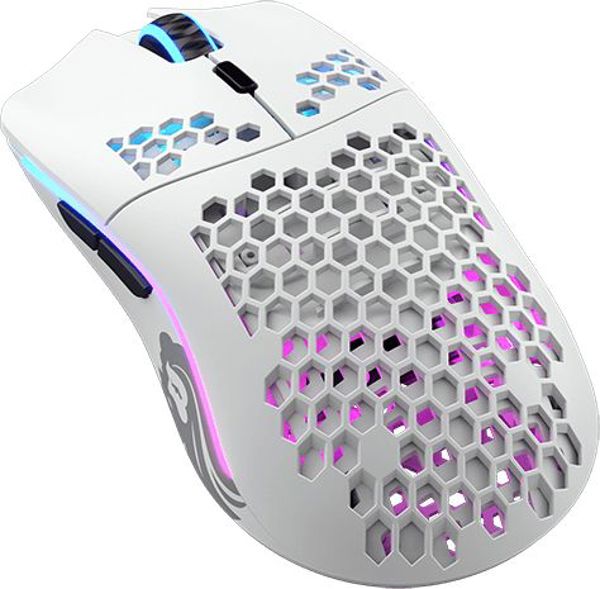 Ποντίκι Glorious PC Gaming Race Model O- Ματ (GOM-WHITE)