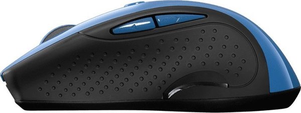 Ποντίκι Canyon CANYON Ποντίκι MW-01, Αισθητήρας Blue Led, 6 κουμπιά, ασύρματο, Μπλε-Γκρι