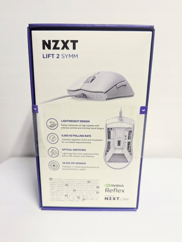 Ποντίκι Nzxt NZXT Lift 2 Symm, gaming mouse (λευκό)