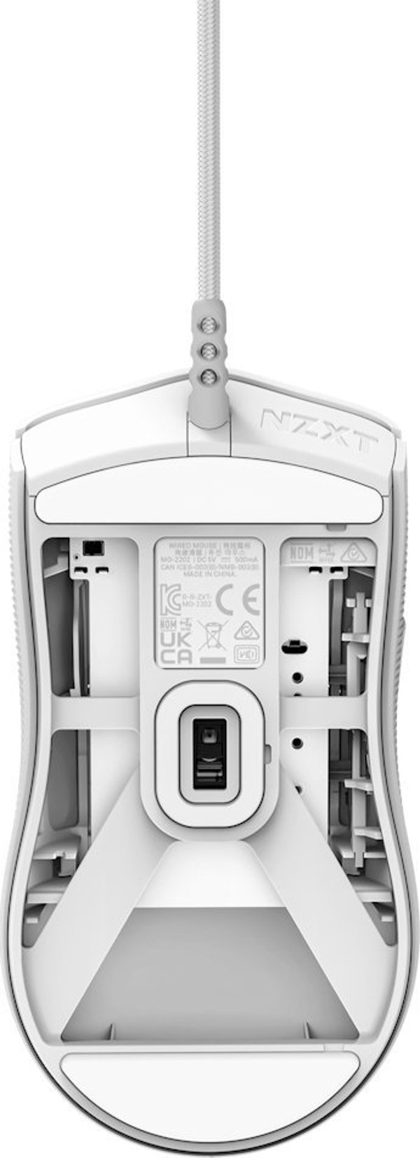 Ποντίκι Nzxt NZXT Lift 2 Symm, gaming mouse (λευκό)