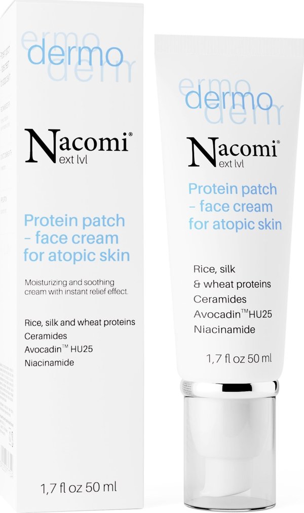 Nacomi Dermo Πρωτεϊνική Κρέμα για Ατοπικό Δέρμα, 50ml