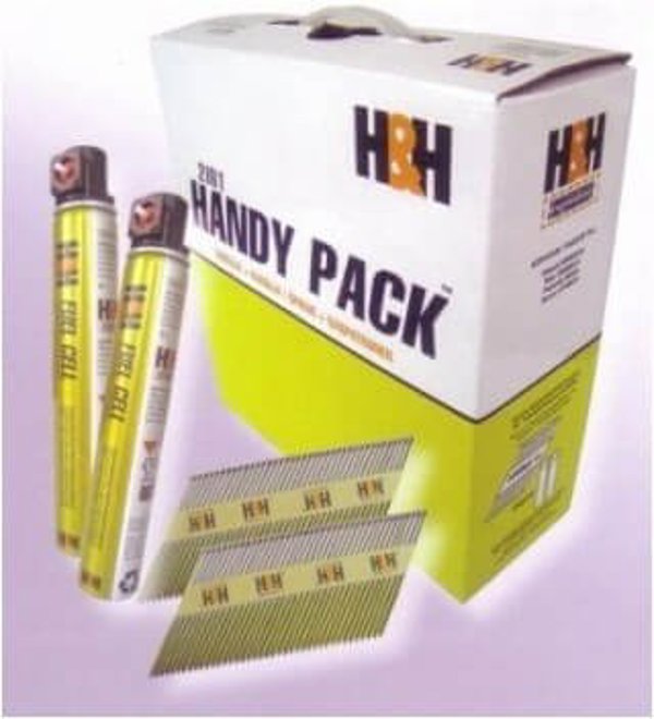 Καρφιά TUONTI 90x3,1mm HDG 34deg, 2200 τεμ. με επιπλέον