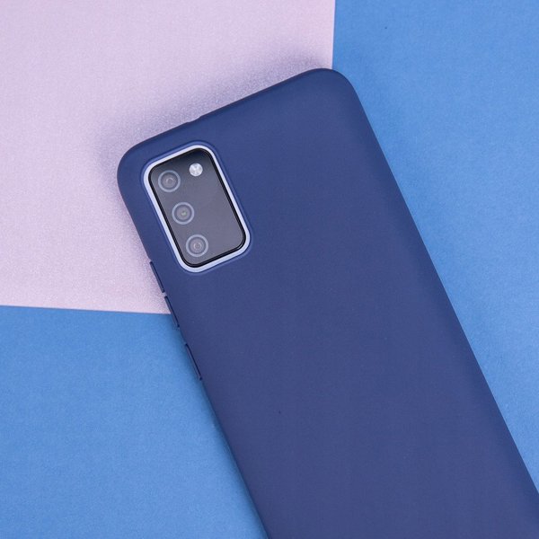 Θήκη Matt TPU για Motorola G86 σκούρο μπλε