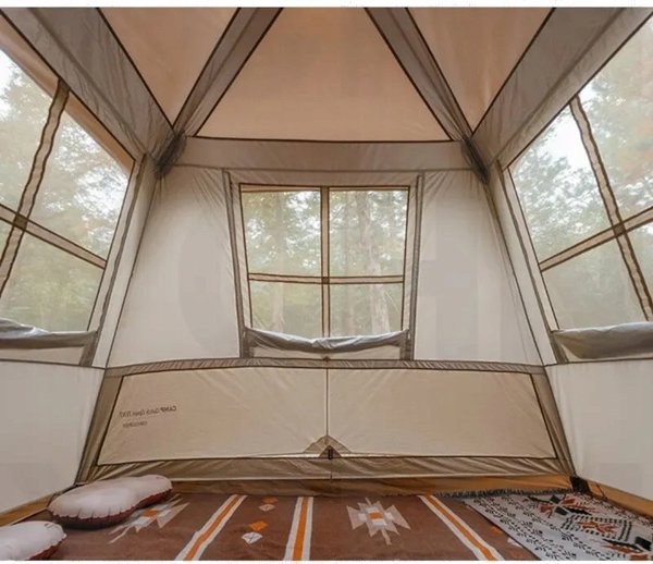Τουριστική σκηνή Naturehike Village σκηνή 17 cnh22zp021-καφέ NATUREHIKE 13862047 6927600000000
