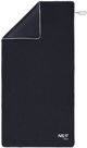 Πετσέτα μικροϊνών Frotte μαύρη 160x80cm Nils Aqua