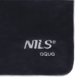 Πετσέτα μικροϊνών Frotte μαύρη 160x80cm Nils Aqua
