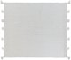 Beliani Κουβέρτα Κρεβατιού MODAR Βαμβακερή 220x240 cm Σπασμένο Λευκό
