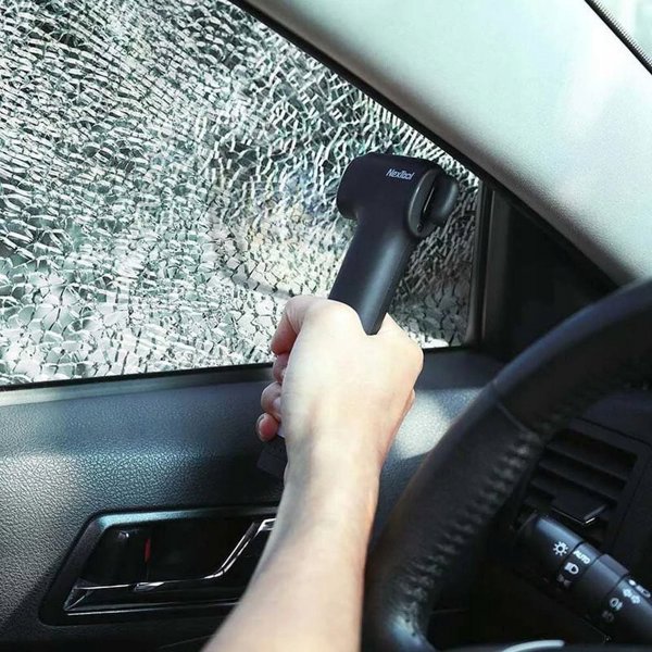 Πολυχρηστικό εργαλείο διάσωσης 4 σε 1 NexTool Hammer Rescue NE0140