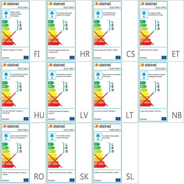 προβολέας Steinel προβολέας LED 21W XLED CAM1 με κάμερα ανθρακί (ST065294) - Steinel