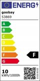 Προβολέας Goobay Εξωτερικός προβολέας LED, 10 W