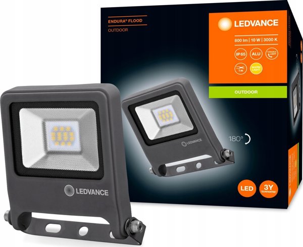 Προβολέας Ledvance Ledvance προβολέας 10W 3000K γκρι
