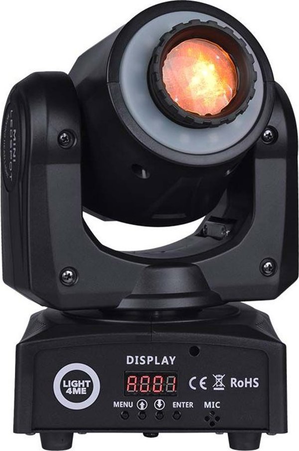 Φωτιστικό LIGHT4ME LIGHT4ME 30 SPOT RING φορητή μικρή κινούμενη κεφαλή LED