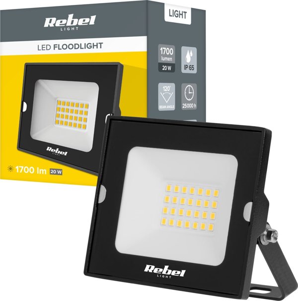 Προβολέας Rebel LED 20W, 4000K, 230V