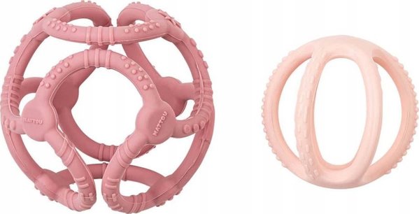 Nattou NATTOU Set of 2 balls, pink