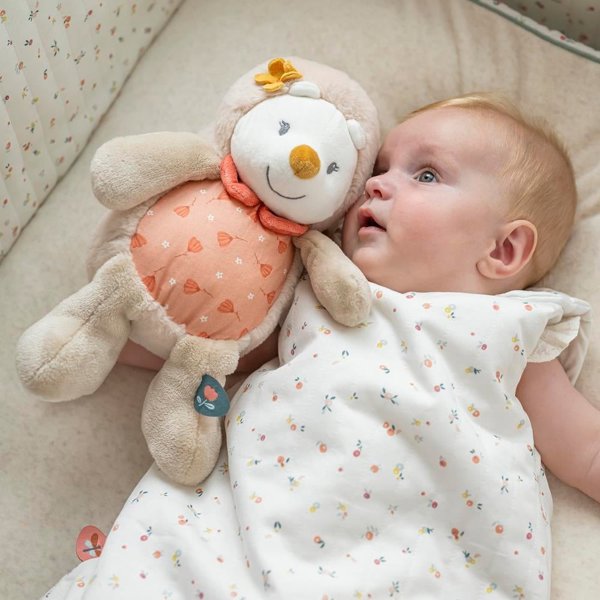 Λούτρινο Zoe ο σκαντζόχοιρος της Nattou, 32cm