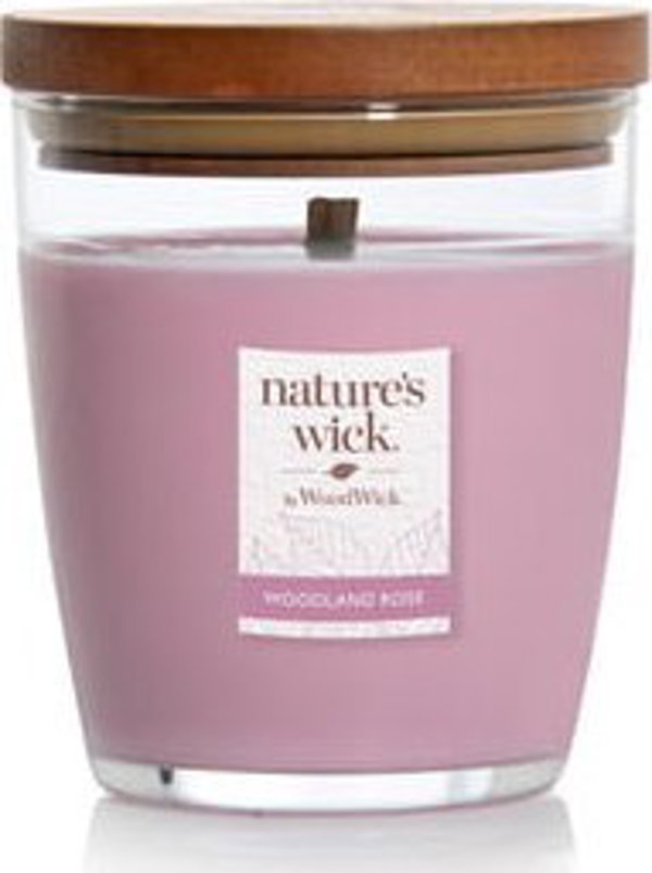 Αρωματικό κερί Nature's WickBy Woodwick Woodland Rose [369|10]
