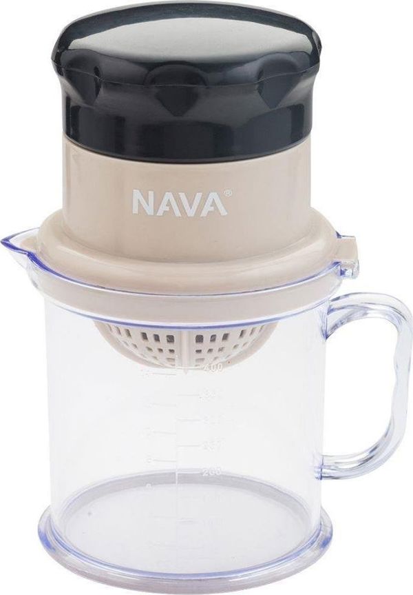 NAVA Στίφτης για εσπεριδοειδή με δοχείο και καπάκι συμπίεσης