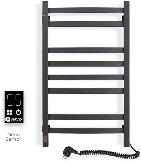 Navin Ηλεκτρικό στεγνωτήριο πετσετών Navin Avalon 480*800 Αισθητήρας δεξιός μαύρος 12-203053-4880 13564271 1220305348808